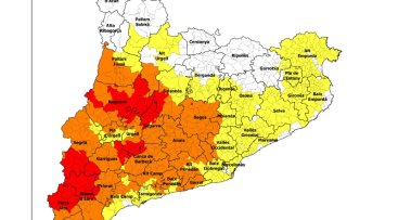 Mapa del pla Alfa previst per demà dijous.