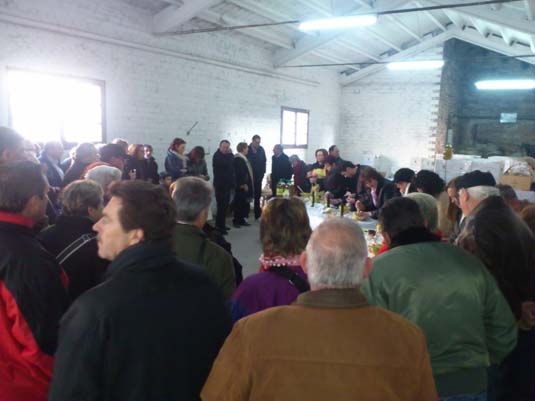 Concurs d'allioli a Torrebesses, una de les activitats d'aquest projecte