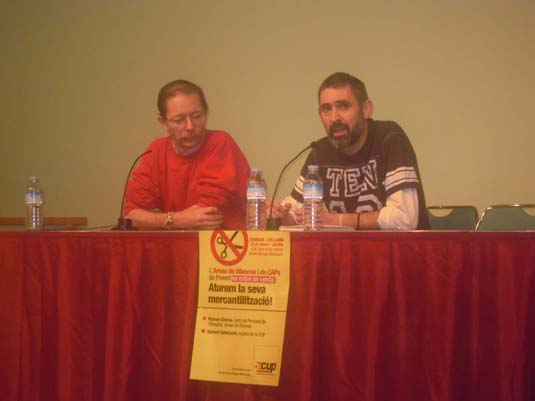 L'acte es va organitzar a la Casa de la Cultura. Foto: CUP