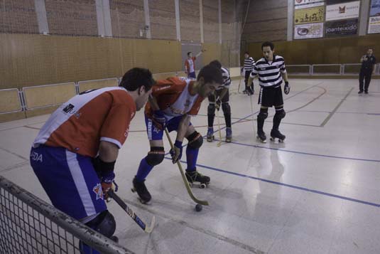 Una imatge d'arxiu d'un dels partits de juneda a casa.