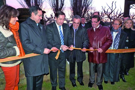 El conseller va inaugurar ahir la Fira de l'Oli de les Borges Blanques