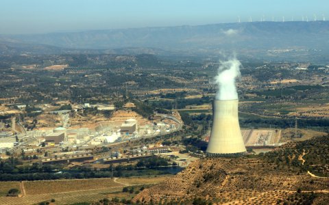 Imatge d'arxiu de la Central Nuclear d'Ascó (Foto: ACN).