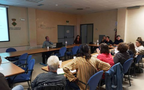 Imatge del curs de guies celebrat a finals del 2018 . FOTO: InSitu