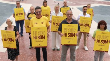 Presentació dels actes a Barcelona.