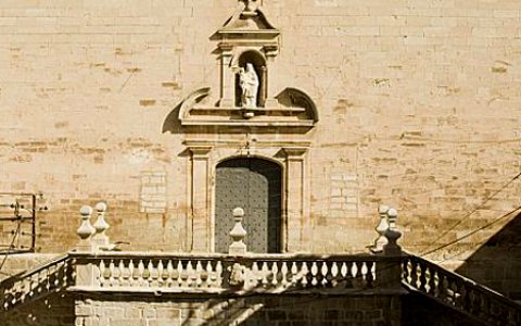 El temple arbequí està dedicat a Sant Jaume, patró del municipi (foto: Aj. d'Arbeca)