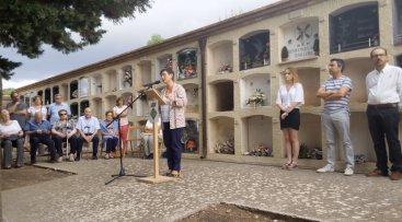 Acte de senyalització celebrat l'any 2018. (foto: M.A.)
