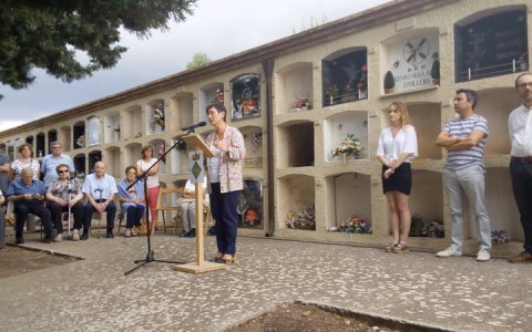 Acte de senyalització celebrat l'any 2018. (foto: M.A.)