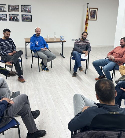 Participants del primer taller que el Consell de les Garrigues va organitzar com a prova pilot el novembre de l’any passat. (Foto: CCG)
