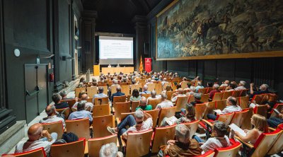 Un dels congressos anteriors de l’associació de jutges de pau a Girona. (foto: Dept. Justícia)