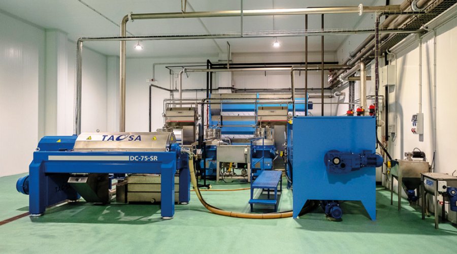 Un molí d’oli d’una cooperativa de les Garrigues. (foto: X.M.)