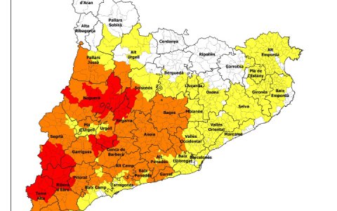 Mapa del pla Alfa previst per demà dijous.