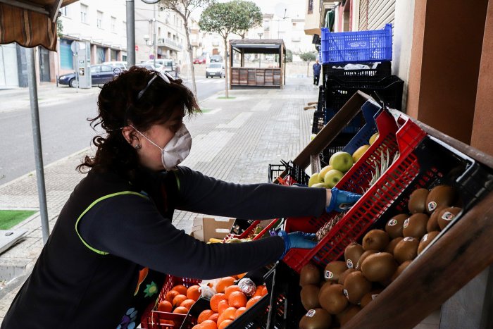 Restriccions pel coronavirus. 16 03 2020. Les Borges Blanques (2)